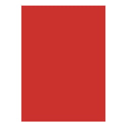 Cartolina A4 180g Vermelho 8F 1 - Outras 1725954/UN