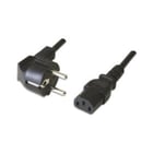 Ewent EW-190100-050-N-P cabo de energia Preto 5 m CEE7/7 Acoplador C13 - Ewent EW-190100-050-N-P
