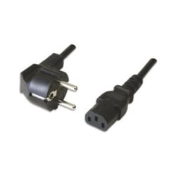 Ewent EW-190100-050-N-P cabo de energia Preto 5 m CEE7/7 Acoplador C13 - Ewent EW-190100-050-N-P