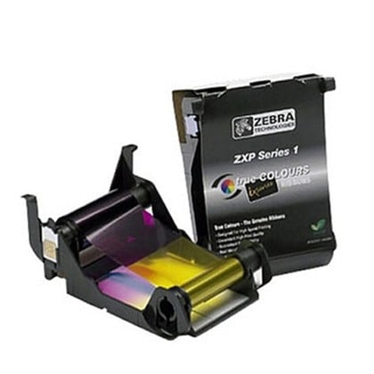 ZEBRA FITA CASSETE CORES 5 PAINEIS ZXP1 (100 imagens) - Zebra 800011-140