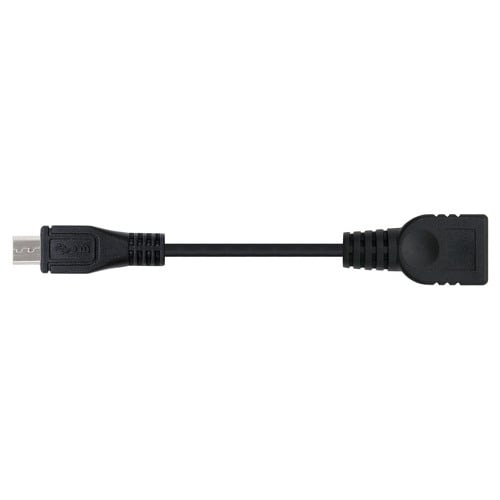 Nanocabo Micro USB 2.0 OTG macho para USB-A fêmea 15 cm - Nanocable 10.01.3500
