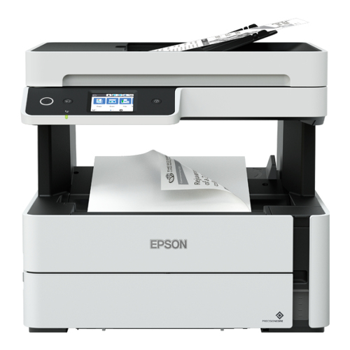 Epson EcoTank ET-M3170, Jato de tinta, Impressão a preto e branco, 1200 x 2400 DPI, Fotocopiadora a preto e branco, A4, Preto, Branco - Epson C11CG92402