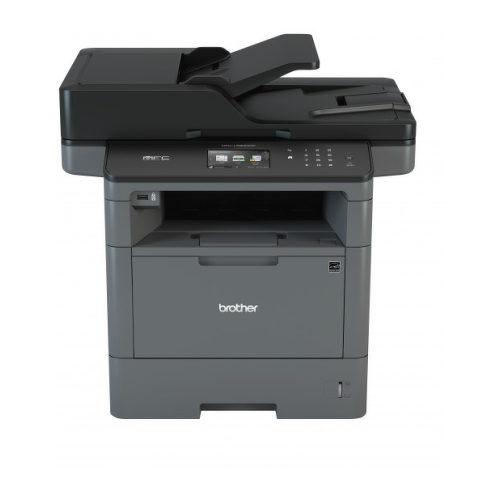 Brother MFC-L5900DW, Laser, Impressão a preto e branco, 1200 x 1200 DPI, Fotocopiadora a preto e branco, A4, Preto - Brother MFCL5900DW