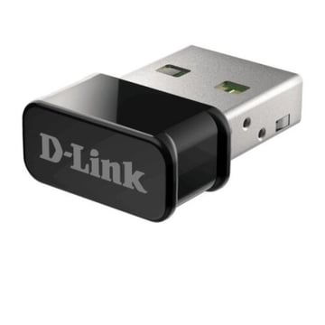 Adaptador sem fios D-Link AC1300 Nano USB AC1300 de banda dupla - MU-MIMO - WPS - D-Link DWA-181