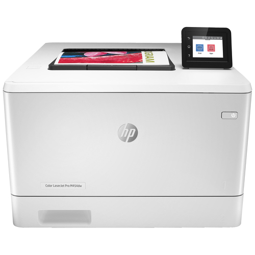 HP Color LaserJet Pro Impressora M454dw, Impressão, Impressão via USB frontal; Impressão frente e verso, Laser, Cor, 600 x 600 DPI, A4, 27 ppm, Impressão Duplex - HP W1Y45AB19