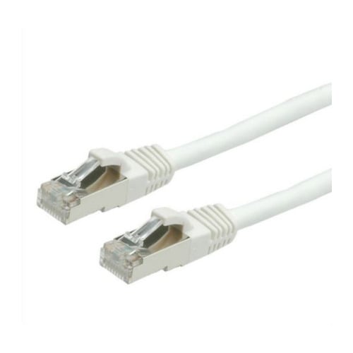 EQUIP CHICOTE CAT6 S/FTP LSZH 1MT BRANCO - Equip 605510