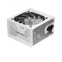 Mars Gaming MPIII650 Fuente de Alimentacion - Tecnologia AI-RPM Silenciosa - 99% Eficiencia DIGITAL APFC - Cables Planos Extra Largos - Certificacion TÜV Rheinland - Color Blanco - Mars Gaming 296672