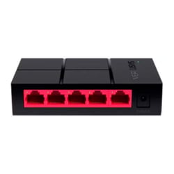 Mercusys Switch de secretária Gigabit de 5 portas com 4 portas PoE+ - Mercusys MS105GP