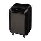 Fragmentadora de papel manual MicroCut LX211 da Fellowes - Tritura até 15 folhas - 23L - Preto - Fellowes 165285