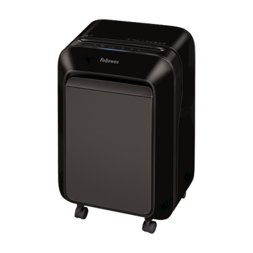 Fragmentadora de papel manual MicroCut LX211 da Fellowes - Tritura até 15 folhas - 23L - Preto - Fellowes 165285