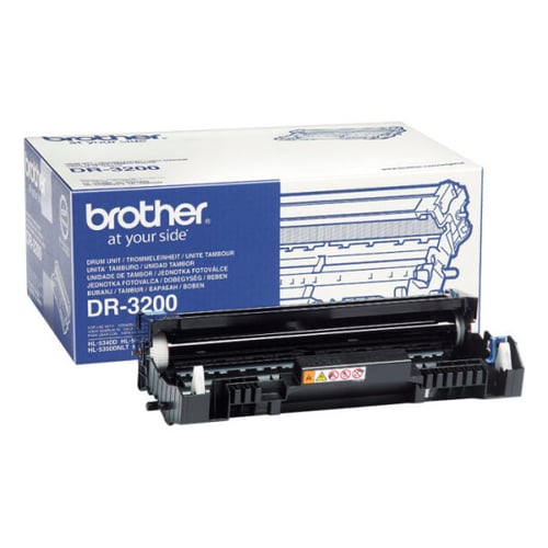 Tambor. Duração estimada: 25.000 páginas. Não inclui toner - Brother DR3200