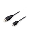 Equipar Cabo USB-A Macho para Mini USB-B Macho 2.0 1.8m - Equip EQ128521