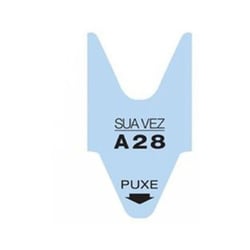 Rolos Senhas Marcação de Vez Cor Azul Rolo 1un (2000un) - Outras 7561011