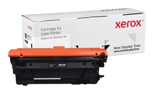 Cartucho de toner genérico preto Xerox Everyday OKI C510/C530/MC561 - Substitui 44469804 - Xerox 006R04274