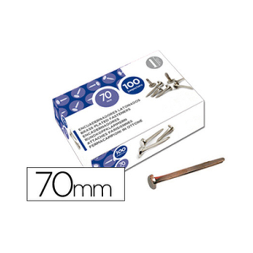 Ataches Latão 70mm N.12 100un - Outras 1712839