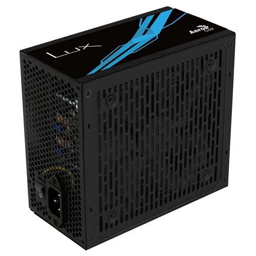Fonte de Alimentação Aerocool Lux 650 650W ATX 2.4 - PFC Ativo - Ventoinha Silenciosa de 120mm - Aerocool LUX650