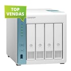 QNAP NAS TORRE ANNAPURNA LABS ALPINE AL-214 BRANCO - QNAP TS-431K