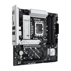 Placa-mãe Asus Prime B860M-A-CSM LGA 1851 - 4x DDR5, M2, 4x Sata III, PCIe 4.0, USB 2.0, 3.2, USB-C, RJ-45, HDMI, DisplayPort - Formato MicroATX - Asus PRIME B860M-A-CSM