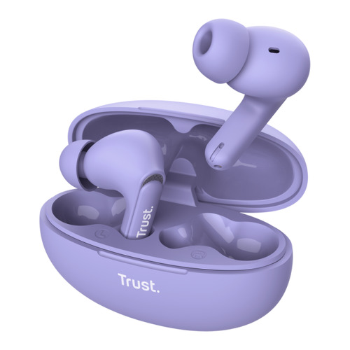 Trust Yavi Auscultadores sem fios - Sem fios - Roxo - Trust 250427