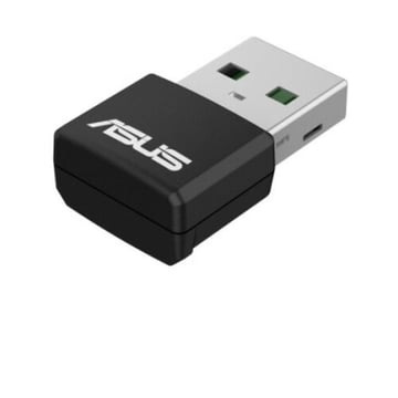 Adaptador WiFi USB de banda dupla Asus USB-AX55 Nano AX1800 - Asus USB-AX55