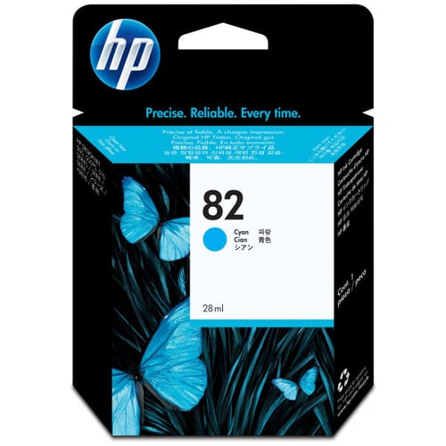 HP Tinteiro DesignJet 82 Ciano de 69 ml - C4911A