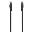 Aisens Patch Cord Cabo de Rede RJ45 LSZH CAT.6A 500 MHZ UTP AWG24 - 30CM - Cor Preto - Aisens A145-0585