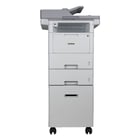 Impressora multifunções laser monocromático de alta produtividade, com frente e verso automático 3 em 1, rede cablada e WiFi, 2 bandejas de 520 folhas e base com arrumação - Brother DCP-L6600DWTZ