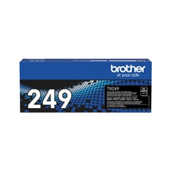 Toner Preto. Duração estimada: 4.500 páginas segundo ISO/IEC 19798 - Brother TN249BK