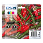 Pacote com 4 cartuchos de tinta originais Epson 503 - C13T09Q64010 - Epson C13T09Q64010