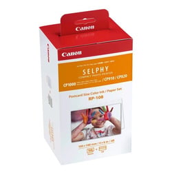 Canon RP-108 Original Value Pack - 2x 54 kits de tinta de impressão - 108 folhas de papel fotográfico 100x148 mm (4x6?) - 8568B001 - Canon 8568B001