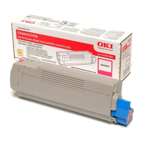 Toner C5600n/5600dn/5700n/5700dn Magenta - Oki 43381906