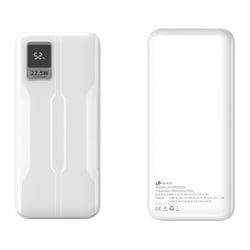 Leotec Powerbank 20.000 mAh PD 22.5W - Cor Branco - Leotec LEPOW20W22W