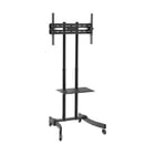 Suporte de TV Cromad com rodas 37"-70" - Rodas de bloqueio - Mesa multifunções - Peso máximo 40Kg - VESA 600X400mm - Cromad 156520