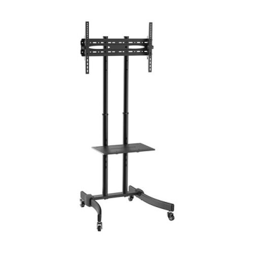 Suporte de TV Cromad com rodas 37"-70" - Rodas de bloqueio - Mesa multifunções - Peso máximo 40Kg - VESA 600X400mm - Cromad 156520
