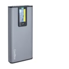 Coolbox MiniChase PS32 M.2 NVMe/SATA SSD Enclosure - Ecrã LCD - Compatibilidade dupla - Design compacto - Cor cinzenta - Coolbox 298402