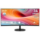 Monitor MSI PRO MP341CQ E12 Curvo de 34 polegadas, 120 Hz, 4 ms, HDMI, DP - MSI 9S6-3PB2CT-047