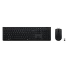 Lenovo Professional Wireless Rechargeable Keyboard and Mouse Combo Portugese - Lenovo 4X31K03957