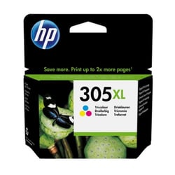Cartucho de tinta original colorido HP 305XL - 3YM63AE - HP 3YM63AE