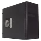 Caixa Unykach MicroATX EVO Grey Rain - Fonte de alimentação de 500 W incluída - Suporta discos de 3,5" e 2,5" - USB-A 2.0/3.2 e áudio - Unykach 52088