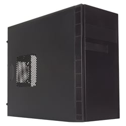 Caixa Unykach MicroATX EVO Grey Rain - Fonte de alimentação de 500 W incluída - Suporta discos de 3,5" e 2,5" - USB-A 2.0/3.2 e áudio - Unykach 52088