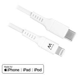Ewent EW9915 cabo Lightning 1 m Branco - Ewent EW9915