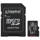 Kingston Cartão microSDXC Canvas Select Plus Gen3 de 128 GB, 150 MB/s, A1 + adaptador - Kingston SDCS3/128GB