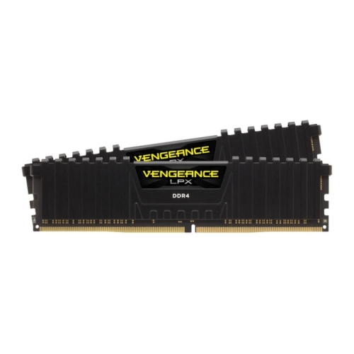 Memória Corsair Vengeance DDR4 16GB 2x8GB PC 3200 LPX - Preta - Corsair CMK16GX4M2E3200C16