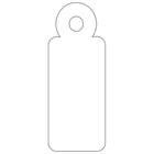 Etiquetas penduradas Apli Branco 13 x 34mm 1.000 pcs. - APLI 208306