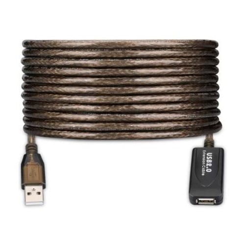 EWENT CABO EXTENSÃO USB 2.0 M/F AMPLIFICADA 25MT - Ewent EW1024