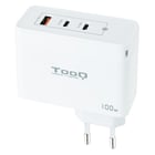 Carregador de parede Tooq Gan 2xUSB-C/PD + USB-A/QC 100W - Tooq 215341