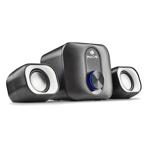 Altifalantes para PC NGS Comet 2.1 USB 2.1 20W 20W 20W 20W 20W 20W 20W com subwoofer - Ligação jack de 3,5 mm - Controla dois altifalantes - NGS COMET2.1
