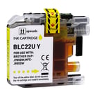 Brother LC22U Yellow Generic Ink Cartridge - Substitui LC22UYBP - BI-LC22UYL