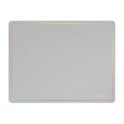 Mars Gaming Alfombrilla Gaming Nanotextil - Deslizamiento Suave - Efecto Rainbow - Base Antideslizante - Alta Durabilidad - Color Blanco - Mars Gaming 296542