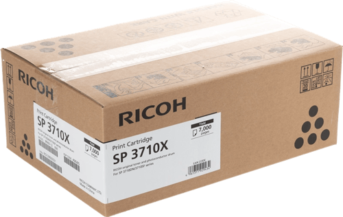 Ricoh Aficio SP3710 Toner Original Preto - 408284/408285 - Ricoh 408285